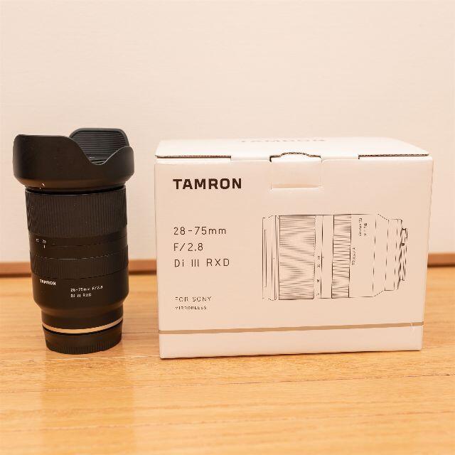 TAMRON(タムロン)の中古品 TAMRON 28-75 F/2.8 DI III RXD A036 スマホ/家電/カメラのカメラ(レンズ(ズーム))の商品写真