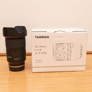 タムロン(TAMRON)の中古品 TAMRON 28-75 F/2.8 DI III RXD A036(レンズ(ズーム))