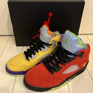 ナイキ(NIKE)のAIR JORDAN 5 RETRO SE GS 'WHAT THE' 26(スニーカー)