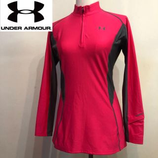 アンダーアーマー(UNDER ARMOUR)のアンダーアーマー◆コールドギア コンプレッションウエア◆ピンク XLサイズ (ウエア)