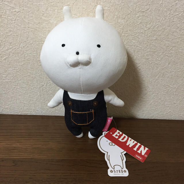 EDWIN(エドウィン)のうさまる エドウィン ぬいぐるみ エンタメ/ホビーのおもちゃ/ぬいぐるみ(キャラクターグッズ)の商品写真