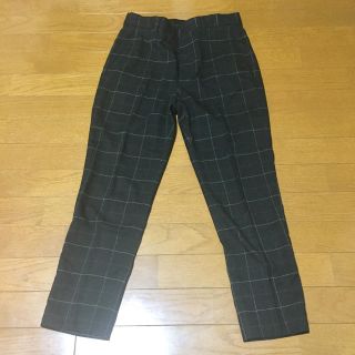 ヴィス(ViS)のVIS チェック柄 クロップドパンツ(クロップドパンツ)