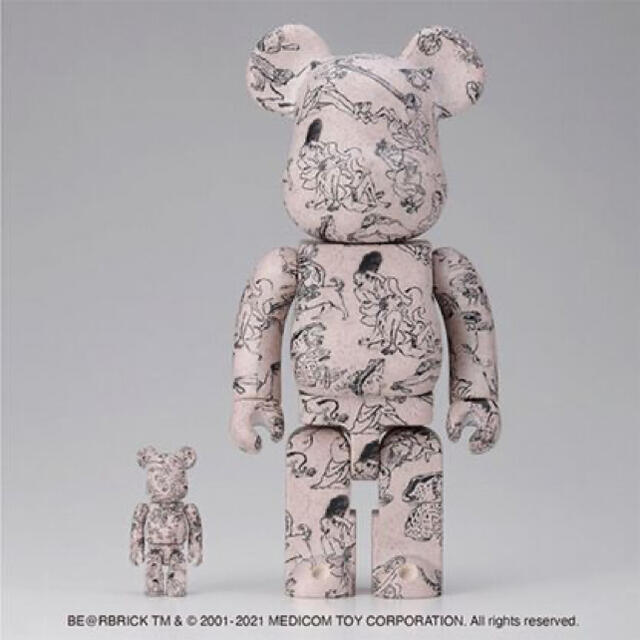 その他BE@RBRICK 鳥獣人物戯画 第弍集　100% & 400%