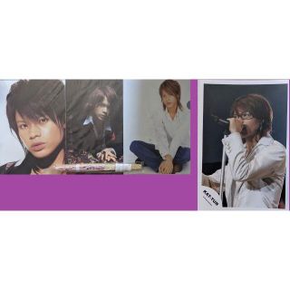 カトゥーン(KAT-TUN)のKAT-TUN 上田竜也　クリアファイル3枚・扇子・写真セット(アイドルグッズ)