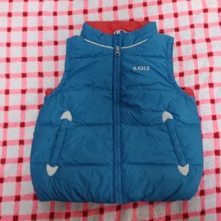 エーグル(AIGLE)の[未使用品]AIGLE　110センチ　ダウン　ベスト(ジャケット/上着)