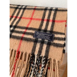 バーバリー(BURBERRY)のバーバリー Burberrys マフラー カシミヤ100% ENGLAND製(マフラー/ショール)