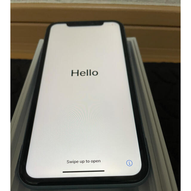 iPhone XR 128GB ブルー　ケース付きSIMフリー