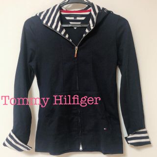 トミーヒルフィガー(TOMMY HILFIGER)の値下げ　新品★マリンボーダーパーカー(パーカー)