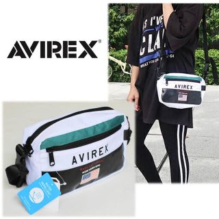 アヴィレックス(AVIREX)の《アヴィレックス》新品 ２Way ショルダーバッグ ウエストバッグ  男女兼用(ショルダーバッグ)