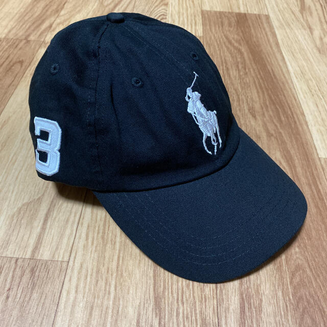 POLO RALPH LAUREN(ポロラルフローレン)の☆未使用☆POLO ラルフローレン キャップ 黒 メンズの帽子(キャップ)の商品写真