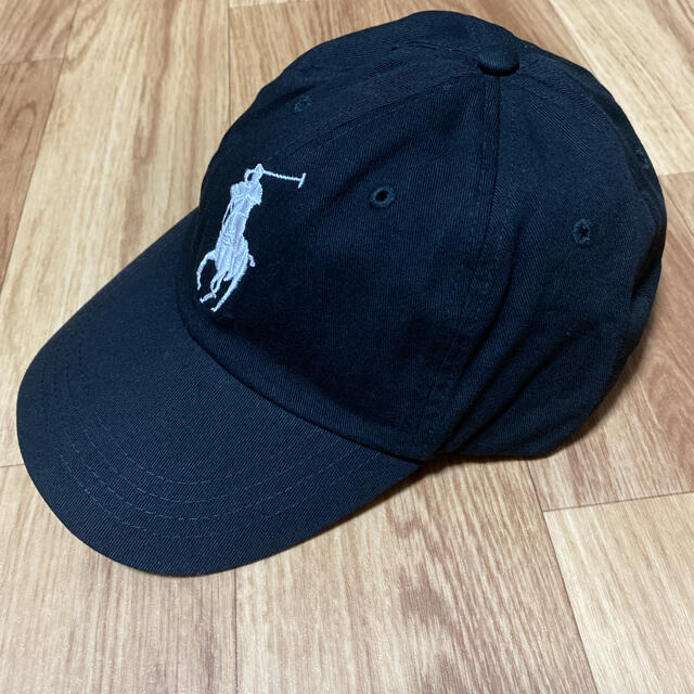 POLO RALPH LAUREN(ポロラルフローレン)の☆未使用☆POLO ラルフローレン キャップ 黒 メンズの帽子(キャップ)の商品写真