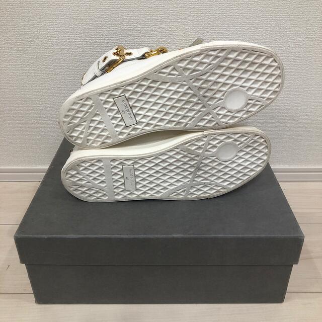 GIUZEPPE ZANOTTI(ジュゼッペザノッティ)のジュゼッペザノッティ ゴールド  チェーン ハイカット  スニーカー　美品 メンズの靴/シューズ(スニーカー)の商品写真