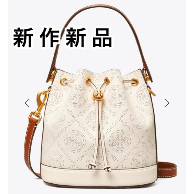 ければと 大人気 Tory Burch T モノグラム レザーバケットバック Y4EyO-m21934433081 やかな - www