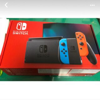 ニンテンドースイッチ(Nintendo Switch)の任天堂スイッチ　新品(家庭用ゲーム機本体)