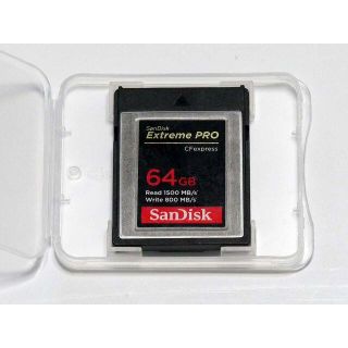 サンディスク(SanDisk)のSanDisk Extreme PRO CFexpress 64GB(ミラーレス一眼)