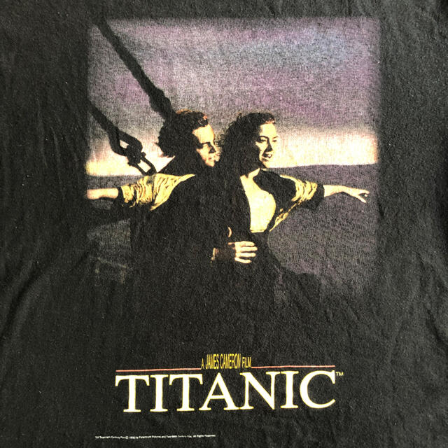 Titanic Promo Tee L タイタニック Tシャツ ムービーT