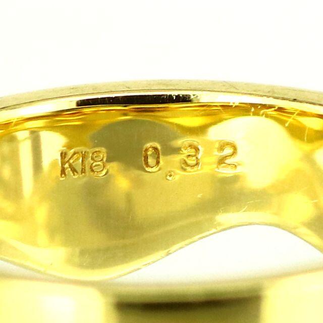 K18/２連ダイヤモンド・シンプルリング/YS0219の通販 by ハクサン｜ラクマ 通販HOT
