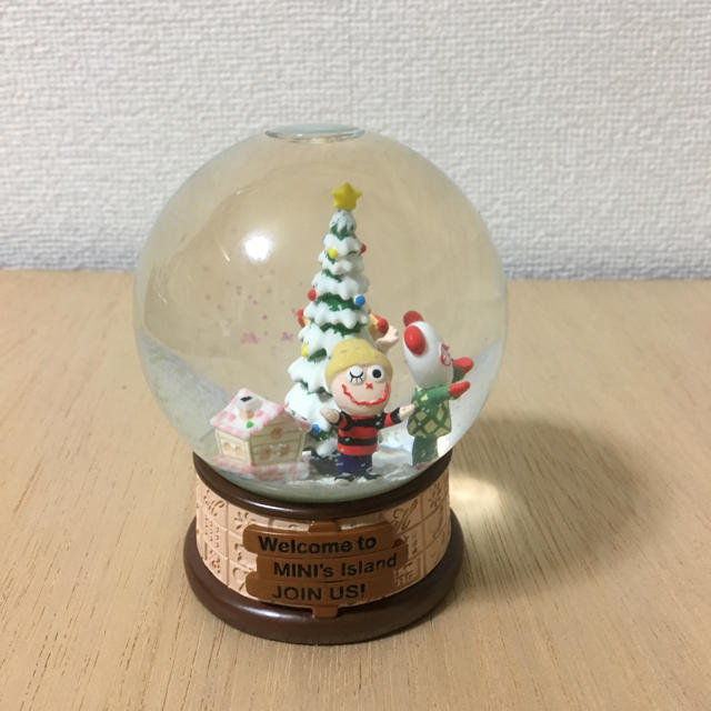 新品★ヒスミニ★スノードーム