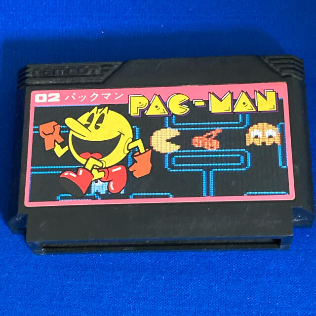 ファミリーコンピュータ(ファミリーコンピュータ)のファミコンカセット　パックマン エンタメ/ホビーのゲームソフト/ゲーム機本体(家庭用ゲームソフト)の商品写真