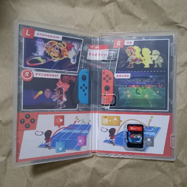 Nintendo Switch(ニンテンドースイッチ)のスーパーマリオ3Dワールド、マリオテニスエース　2点セット エンタメ/ホビーのゲームソフト/ゲーム機本体(家庭用ゲームソフト)の商品写真