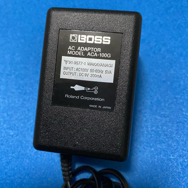 BOSS(ボス)のBOSS AC adaptor ACA-100G 楽器の楽器 その他(その他)の商品写真