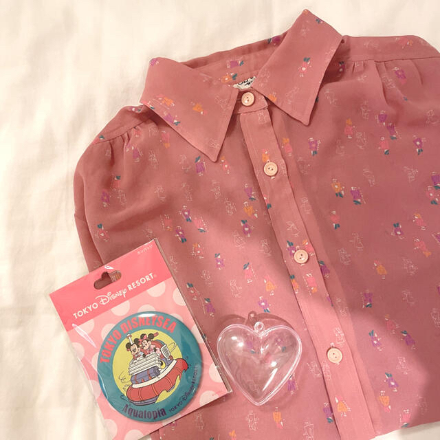 Lochie(ロキエ)のpink blouse🍬 レディースのトップス(シャツ/ブラウス(長袖/七分))の商品写真