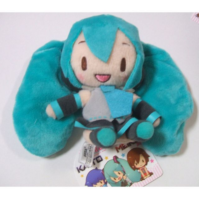 SEGA - 初音ミク MEIKO ふわふわキーチェーンマスコット SEGA - 初音ミク MEIKO ふわふわキーチェーンマスコット