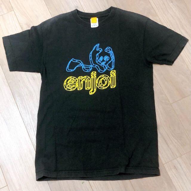 enjoi(エンジョイ)の【古着】enjoi（エンジョイ） 黒ティーシャツ Mサイズ メンズのトップス(Tシャツ/カットソー(半袖/袖なし))の商品写真