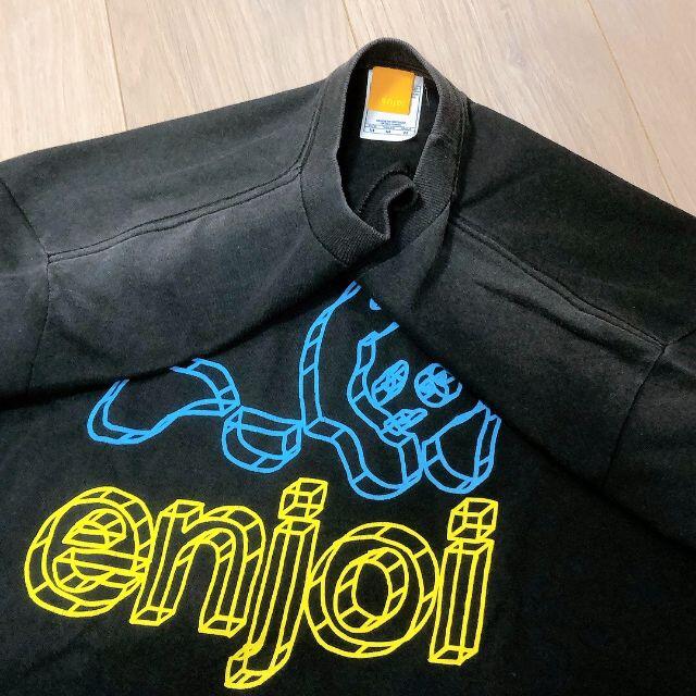 enjoi(エンジョイ)の【古着】enjoi（エンジョイ） 黒ティーシャツ Mサイズ メンズのトップス(Tシャツ/カットソー(半袖/袖なし))の商品写真