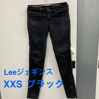 リー(Lee)のLee ジェギンス スキニー ブラック XXS(スキニーパンツ)