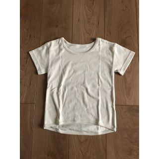 アンナニコラ(Anna Nicola)の新品 アンナニコラ 半袖Tシャツ くすみカラー ベージュ 100センチ(Tシャツ/カットソー)