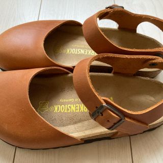 ビルケンシュトック(BIRKENSTOCK)の極美品　メッシーナ　37  camel  ビルケンシュトック(サンダル)