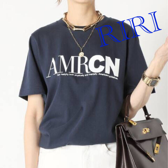 【AMERICANA/アメリカーナ】 AMRCN Tシャツ