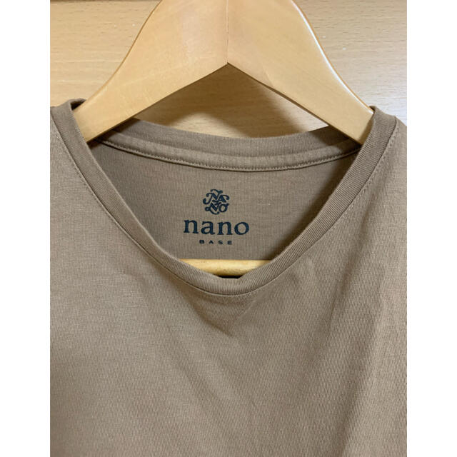 nano・universe(ナノユニバース)のロング　tシャツ レディースのトップス(Tシャツ(半袖/袖なし))の商品写真