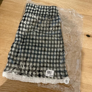 epine lace frill check knit short pantsの通販 by jennie's shop｜ラクマ