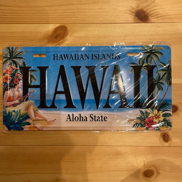 ハワイ Hawaii Aloha コースター 木製 ウッド