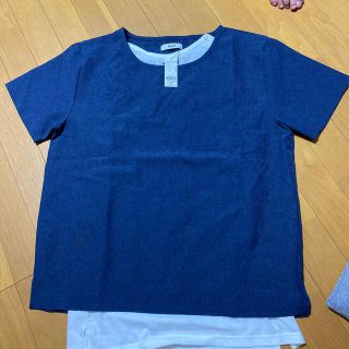 ウィゴー(WEGO)のWEGOのメンズアンサンブルシャンブレーPOシャツ(シャツ)