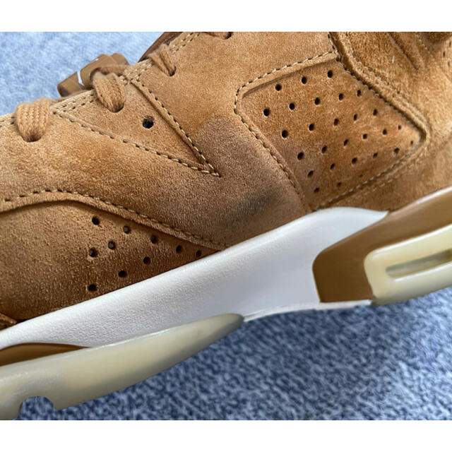 【・使用感あり】AIR JORDAN 6 WHEAT 29cm 箱付