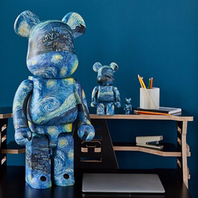 MEDICOM TOY(メディコムトイ)のGoghThe Starry Night BE@RBRICK1000％3体ゴッホ エンタメ/ホビーのフィギュア(その他)の商品写真