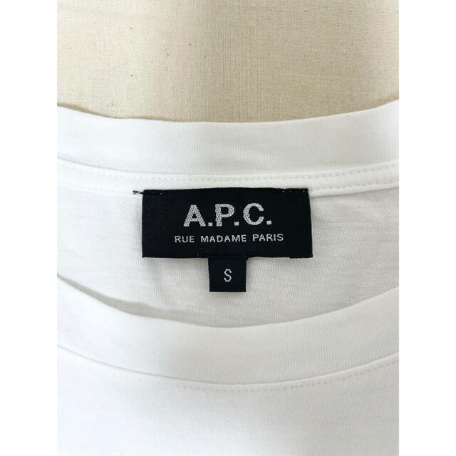 A.P.C/アーペーセー　ロゴTシャツ　白 1