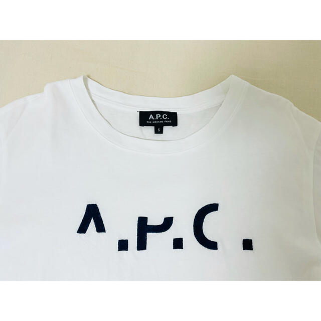 A.P.C/アーペーセー　ロゴTシャツ　白 2