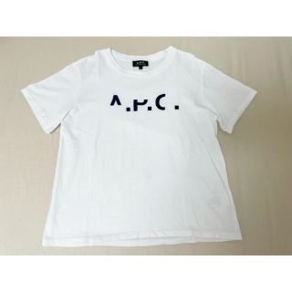 アーペーセー(A.P.C)のA.P.C/アーペーセー　ロゴTシャツ　白(Tシャツ(半袖/袖なし))