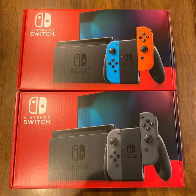 新品未開封★Switch 任天堂スイッチ 本体 グレー ニンテンドウswitch