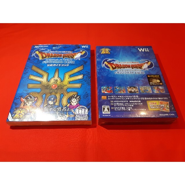 新品】ドラゴンクエスト Ⅰ Ⅱ Ⅲ 25周年記念 ドラクエ1.2.3 wii 最