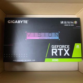 GABYTE NVIDIA GV-N3090VISION OC-24GD 未使用の通販 by アローラ's ...