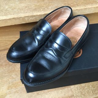 チーニー(CHEANEY)の☆美品☆ チーニー　ボニー　ローファー黒　レディース　ロニースコッツ(ローファー/革靴)