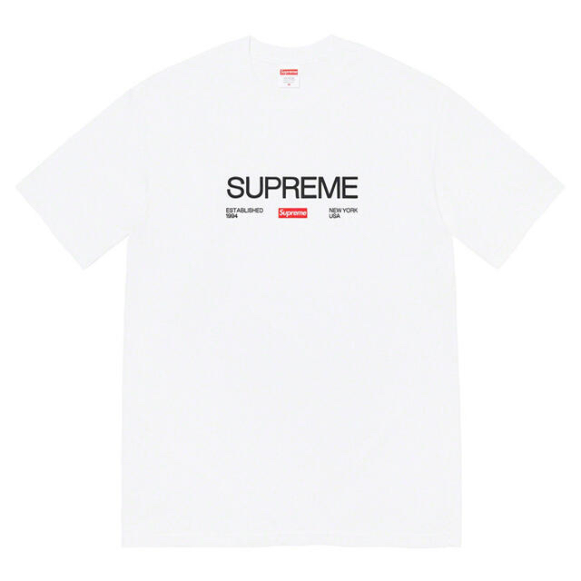 Sサイズ！Supreme Est. 1994 Tee "White