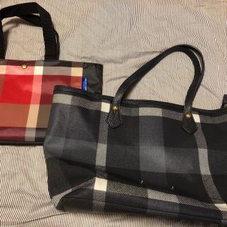 バーバリーブルーレーベル(BURBERRY BLUE LABEL)のブルーレーベルクレストブレッジ　バッグ　おまけつき トートバッグ(トートバッグ)