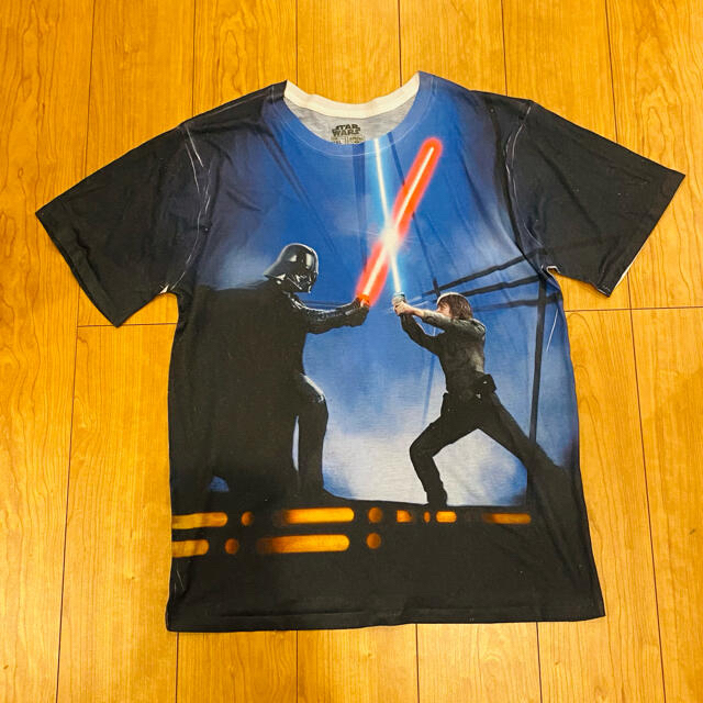 80's Vintage.STAR WARS.全面プリント親子対決Tee.2XL