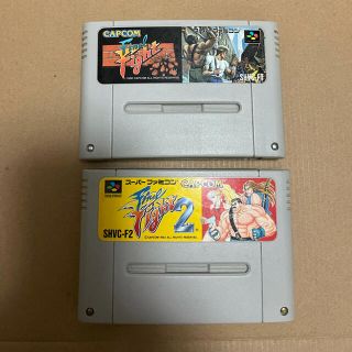 スーパーファミコン(スーパーファミコン)のファイナルファイト 1 2 セット(家庭用ゲームソフト)